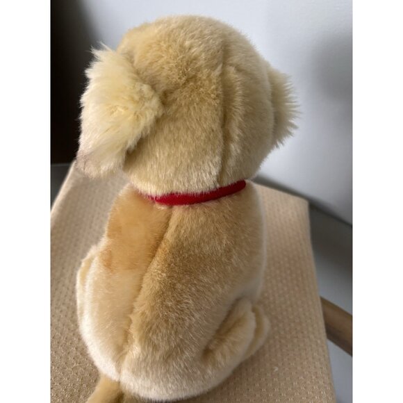 Vintage Russ Christmas Puppy Golden Retriever Doodle Plush Dog - Picture 4 of 10